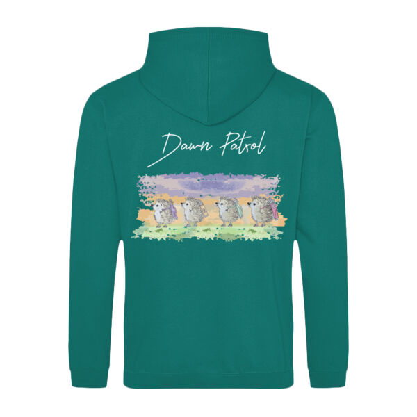 Dawn Patrol (Rear) - Unisex Hoodie   Thumbnail