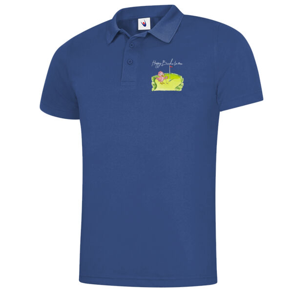 Happy Birdie to Me - Unisex Classic Polo Thumbnail