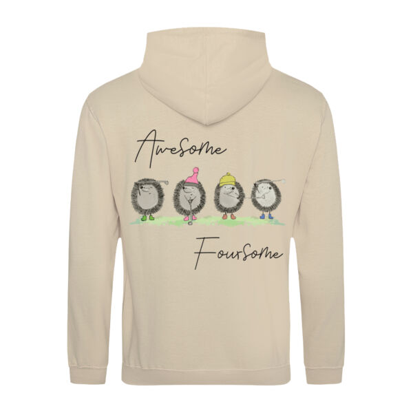 Awesome Foursome (Rear) - Unisex Hoodie Thumbnail