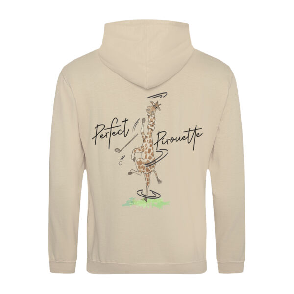 Perfect Pirouette (Rear) - Unisex Hoodie  Thumbnail