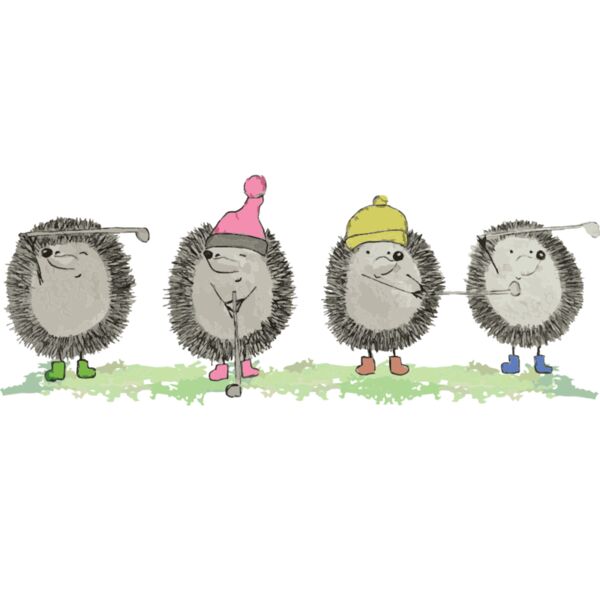 Awesome Foursome Back on to White Thumbnail